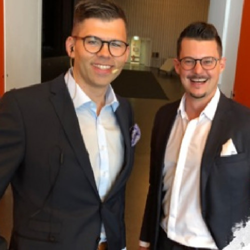 Michael Lamm und Daniel Krespach